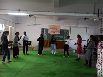 Self defense workshop by women's cell2025-26111